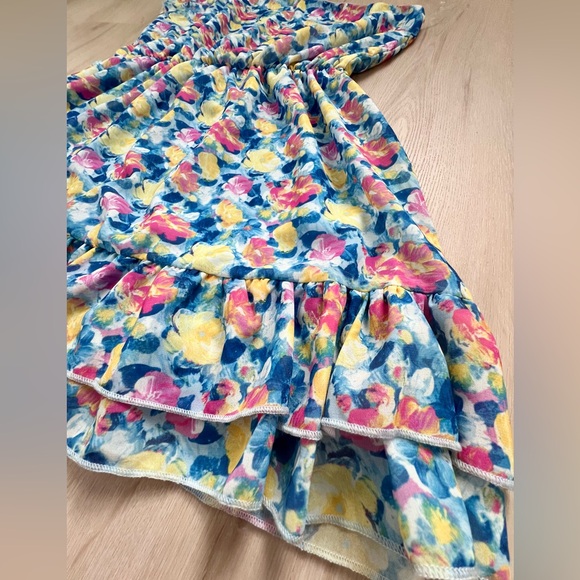 Peach Love California One Shoulder Dress - Picture 4 of 10